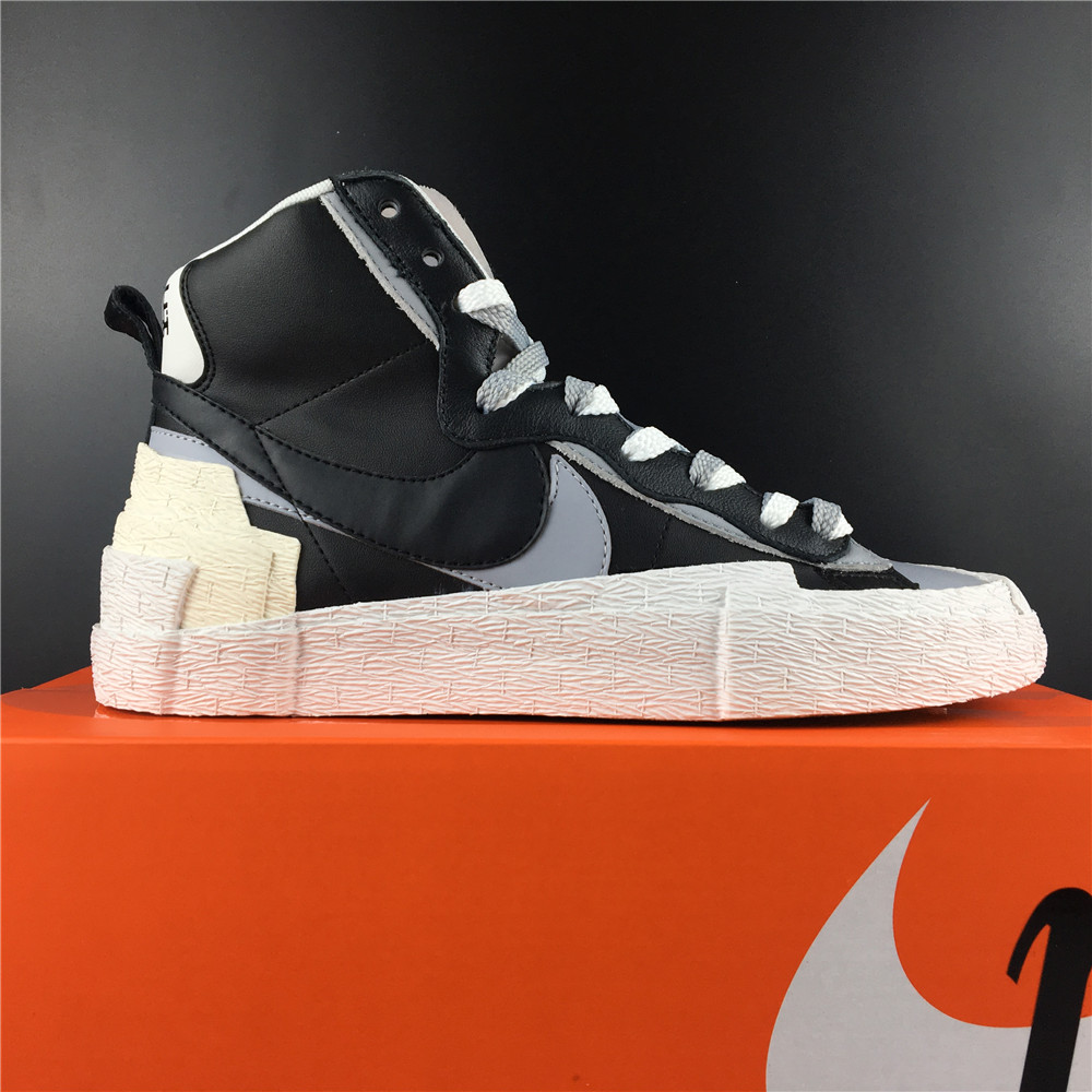 Nike Blazer Mid sacai Black Grey BV0072-002