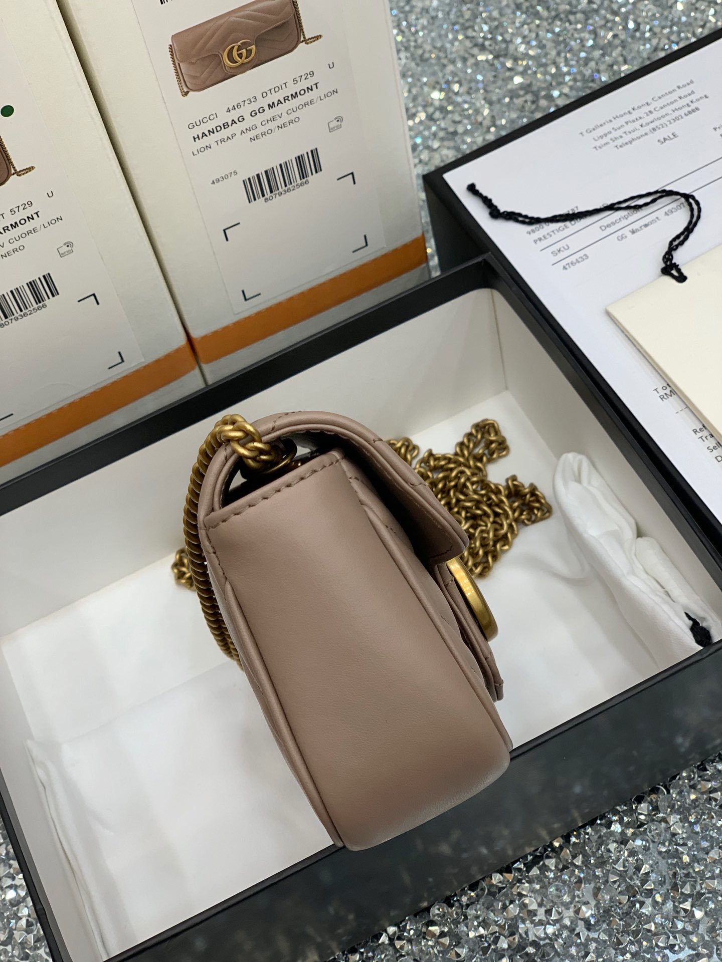 GUCCI Marmont Mini 476433 16.5*10*5cm