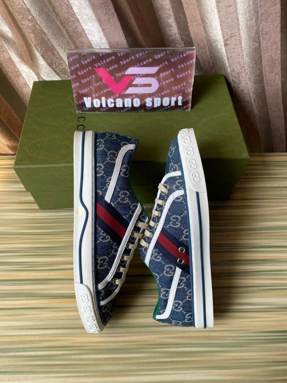 GUCCI Navy Blue Sneakers