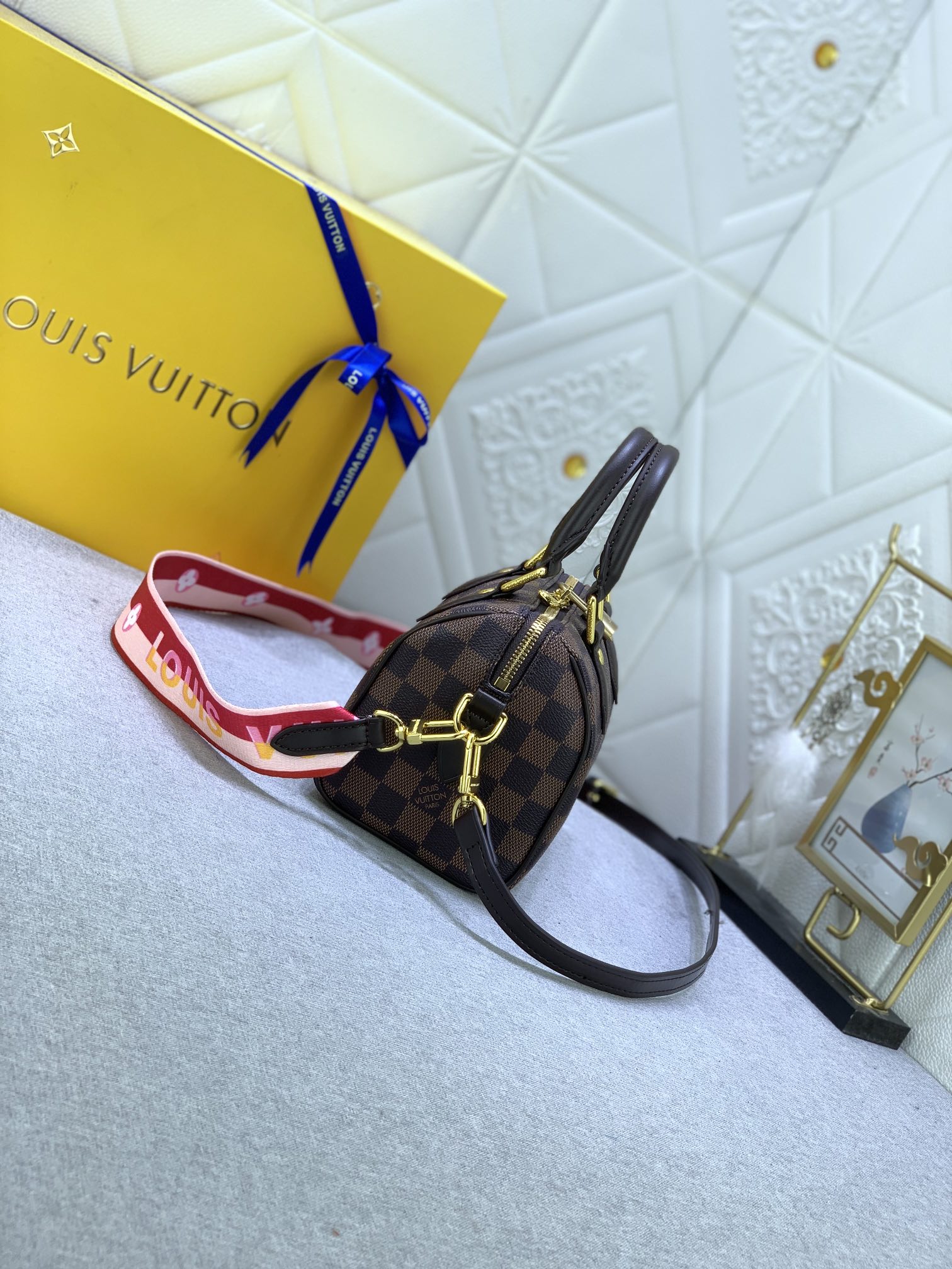 Louis Vuitton Speedy Bandoulière 20 M46222 (4) 20.5 x 13.5 x 12cm