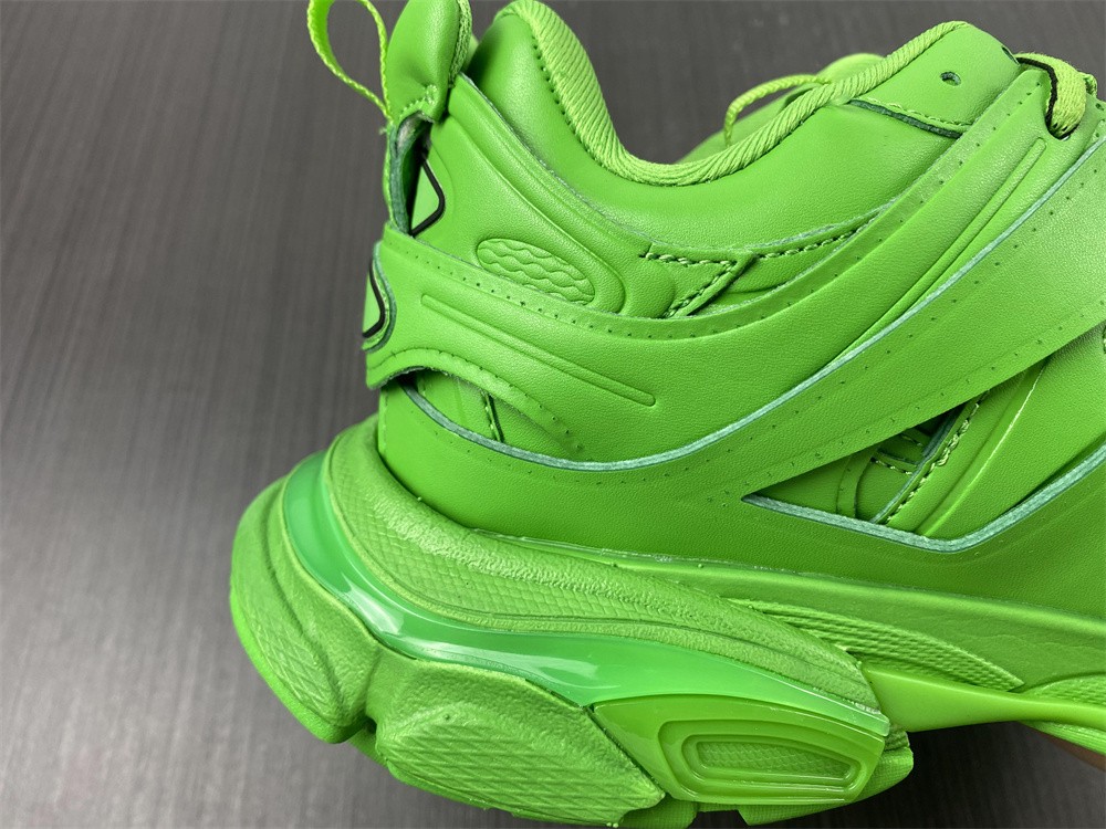 Balenciaga Track.2 Clear Sole Fluo Green