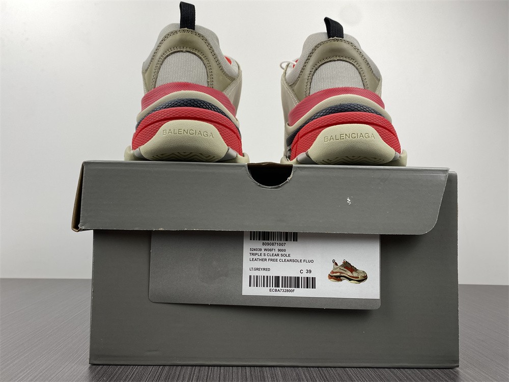 Balenciaga Triple SRed Grey (Women's)