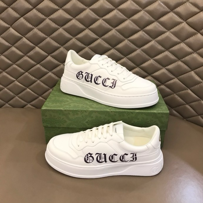 Gucci GG embossed sneakers White