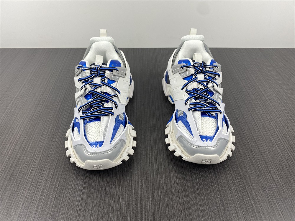 Balenciaga Track Sneaker White, Blue & Grey,