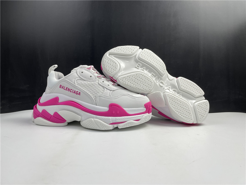 Balenciaga Triple S Pink And White