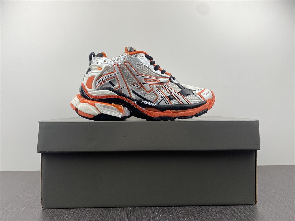 Balenciaga Runner Year Of The Tiger Mesh & Nylon White / Orange / Black