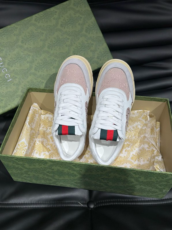 Gucci Re-Web White Pink