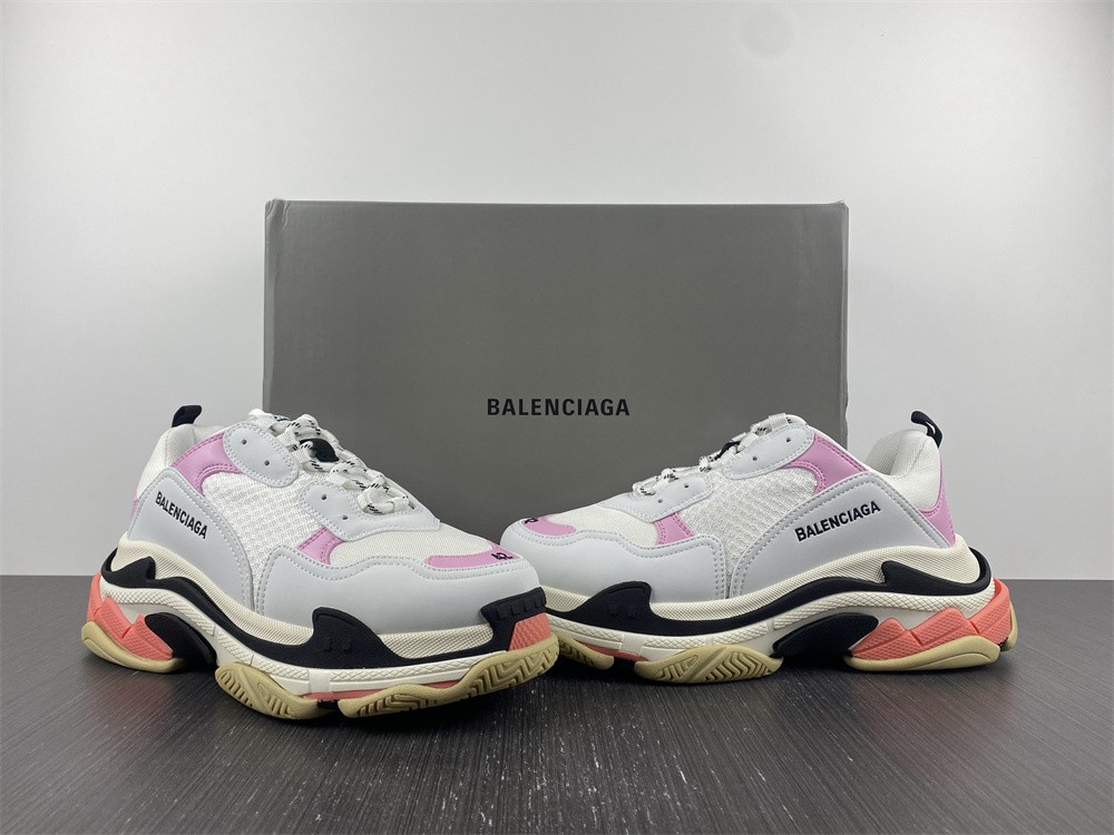 Balenciaga - Triple S Trainer - Leather White for Women