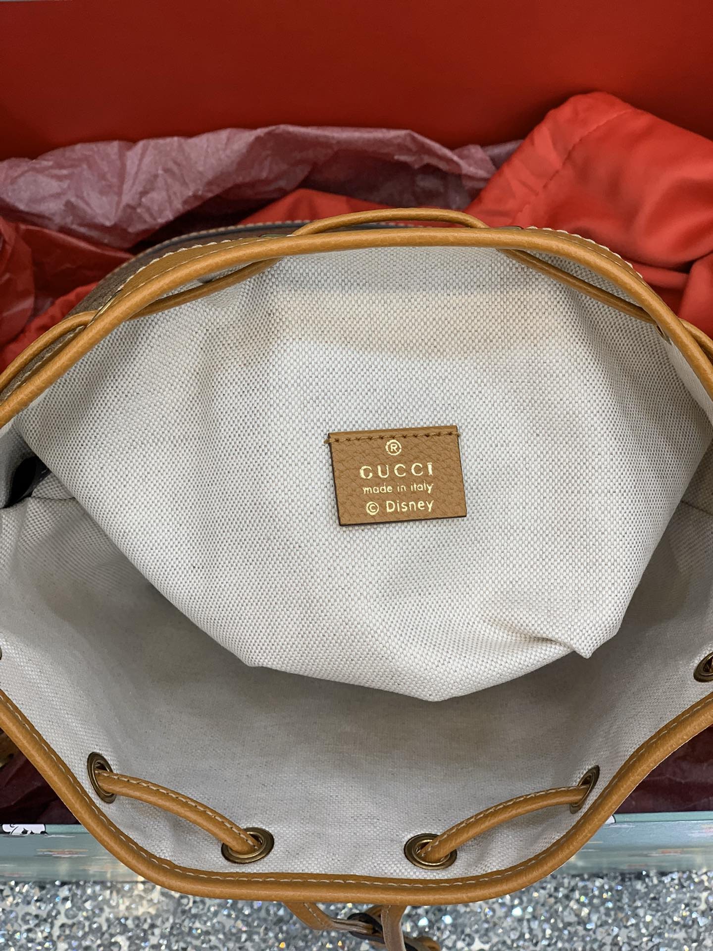 Disney X Gucci 602691 26*32*13cm