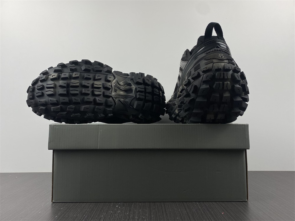 Balenciaga Bouncer Chunky-Sole Sneakers - Black for Women