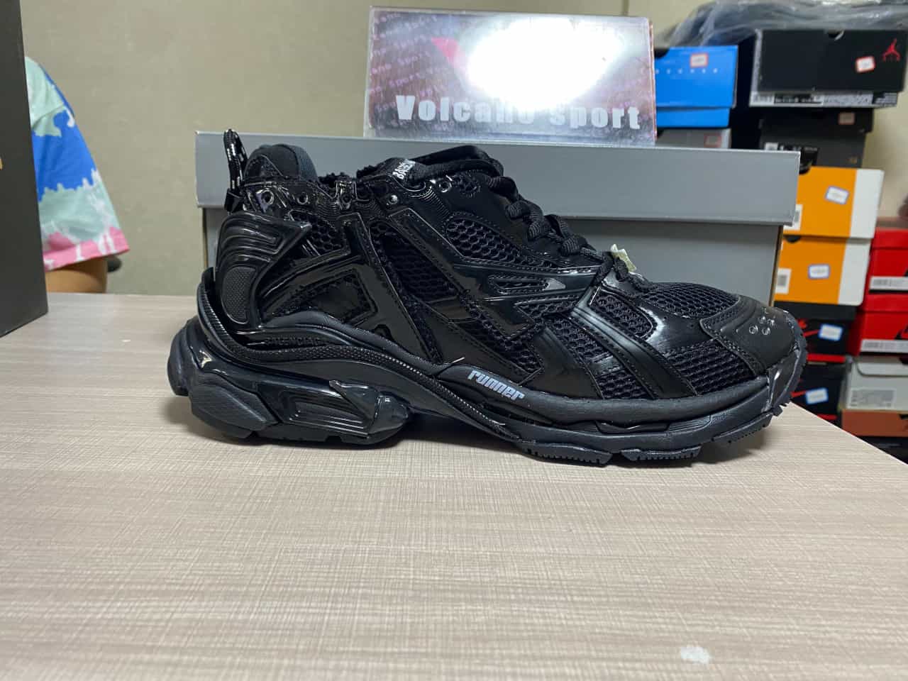 Bale*ciaga Runner Black