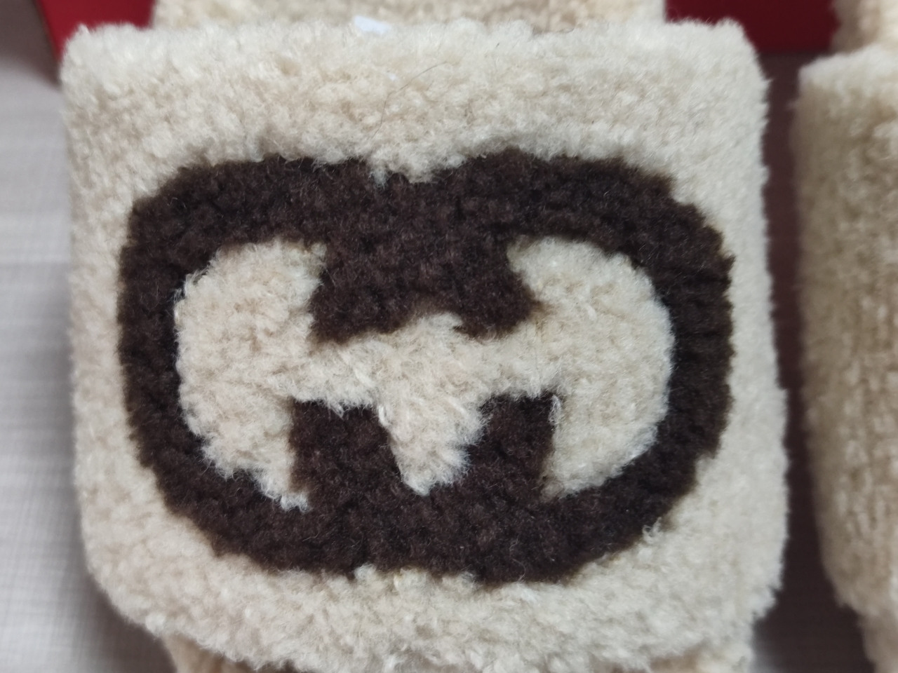 GUCCI Fleece Slippers