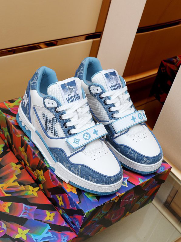Louis Vuitton Trainer Monogram Denim