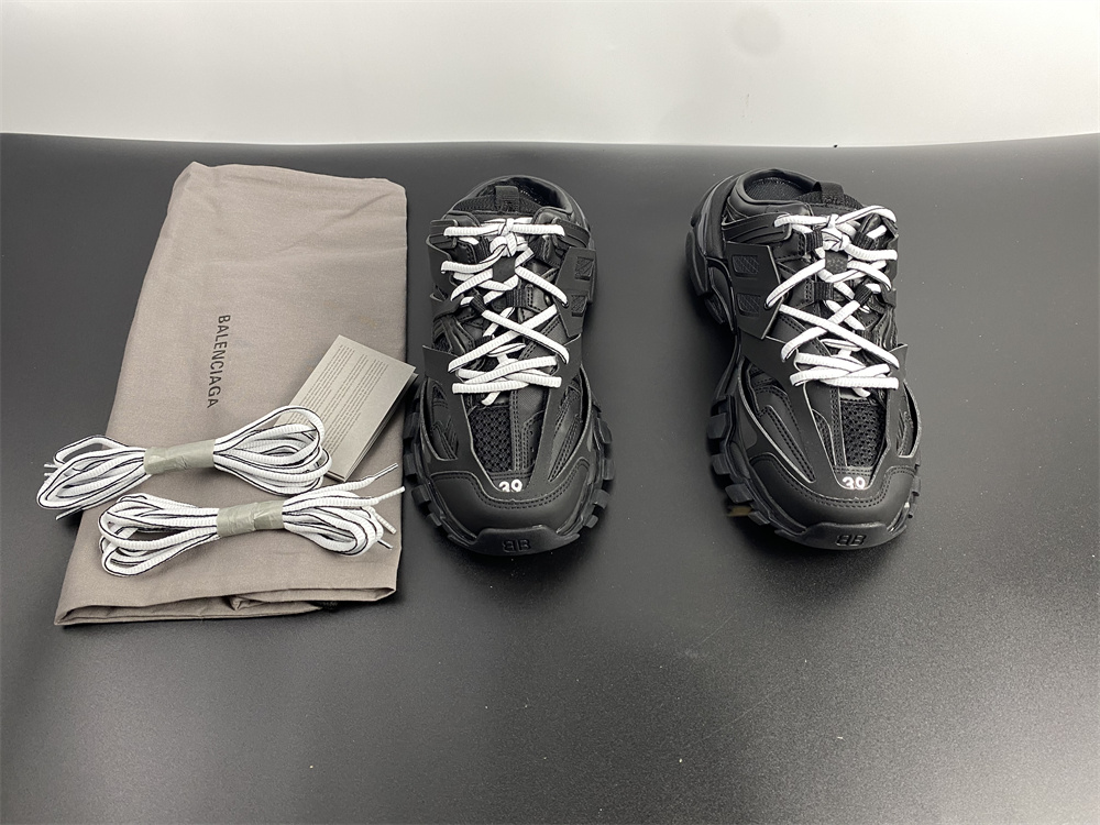 Balenciaga Track Sneaker 'Black White' 542436W3AC11090