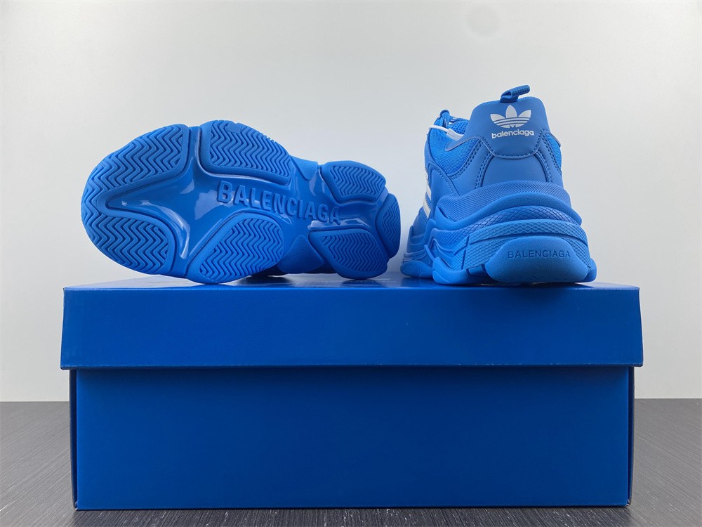 Balenciaga X Adidas Triple S Sneakers - Blue