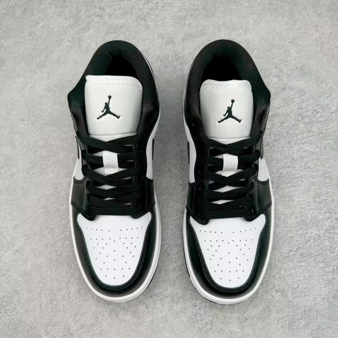 NIKE Air Jordan 1 Low AJ1 Black and White Panda Low-top Basketball Shoes DC0774 101